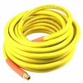 Forney Air Hose, Yellow Rubber, 3/8 in x 50ft 75438